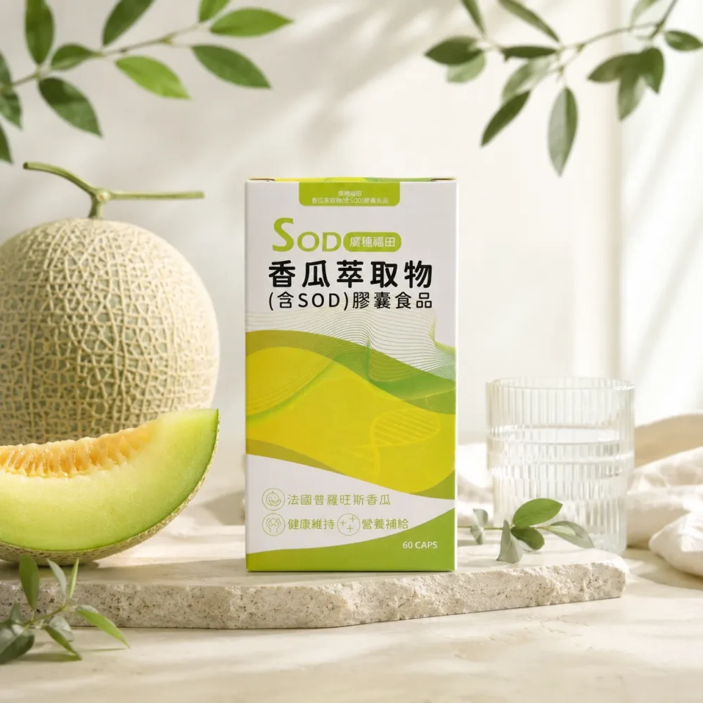品牌故事banner23 廣種福田香瓜萃取物(含 SOD)膠囊